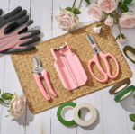 Pink Rose Thorn Stripping Kit With Tape And Pruning Shears