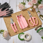 Pink Rose Thorn Stripping Kit With Tape And Pruning Shears