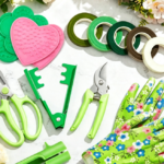 Mother's Day Floral Tool Set: Rose Thorn Stripper And Pruning Shears