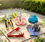 Essential Floral Tool Set With Rose Thorn Stripper And Pruning Shears - Image 2