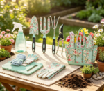 Rust-Proof Floral/Gardening Tool Set With Storage Bag Gift Box - Image 2